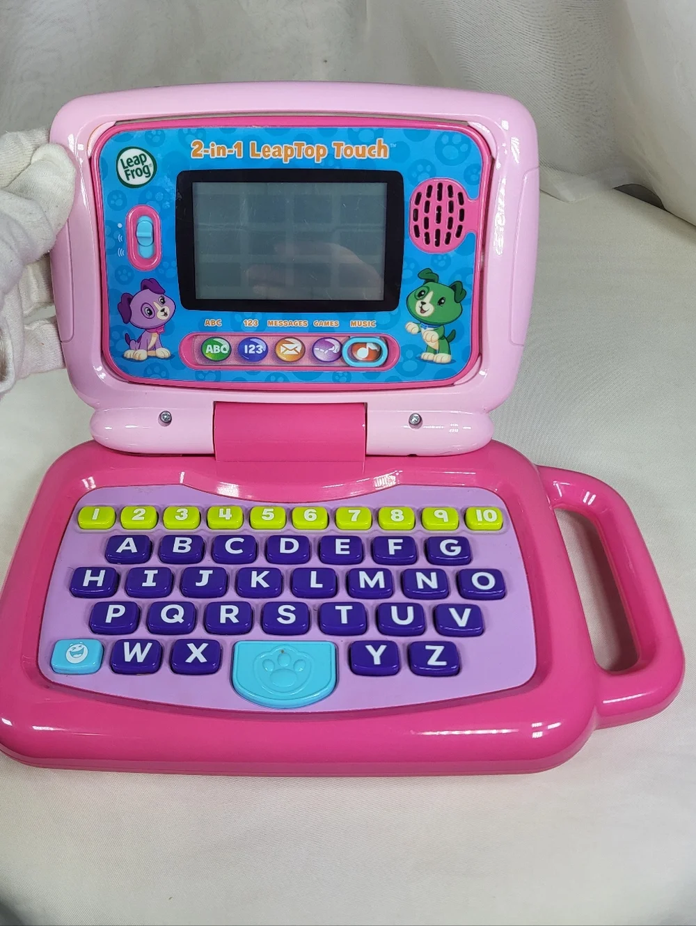 Leap Frog 2 In 1 Leaptop Touch Learning System Educational Toy